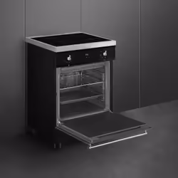Smeg Symphony C6IMBLT2 cucina Elettrico Piano cottura a induzione Nero - Vista aggiuntiva 5