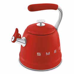 Smeg Bollitore con fischio 50's Style - Rosso LUCIDO - WKF01RD - Vista aggiuntiva 5