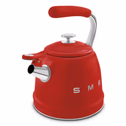 Smeg Bollitore con fischio 50's Style - Rosso LUCIDO - WKF01RD - Vista aggiuntiva 6