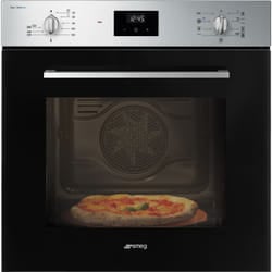 Smeg SF6400S1PZXN forno 65 L Nero, Acciaio satinato
