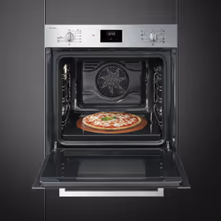 Smeg SF6400S1PZXN forno 65 L Nero, Acciaio satinato - Vista aggiuntiva 2