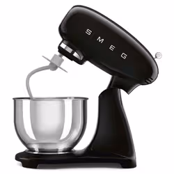 Smeg SMF05BLEU sbattitore Sbattitore con base 1000 W Nero - Vista aggiuntiva 2