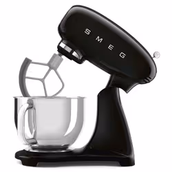 Smeg SMF05BLEU sbattitore Sbattitore con base 1000 W Nero - Vista aggiuntiva 3