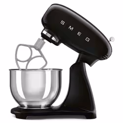 Smeg SMF05BLEU sbattitore Sbattitore con base 1000 W Nero - Vista aggiuntiva 4