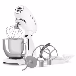 Smeg SMF05WHEU sbattitore Sbattitore con base 1000 W Bianco - Vista aggiuntiva 7