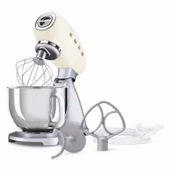 Smeg SMF04CREU sbattitore Sbattitore con base 800 W Crema - Vista aggiuntiva 7