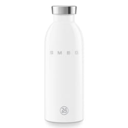 Smeg WBF01WH borraccia Uso quotidiano 500 ml Acciaio inox, Silicone Bianco