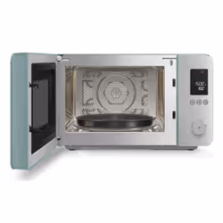 Smeg MOC02EGMEU forno a microonde Verde Microonde combinato Superficie piana 27 L 1450 W - Vista aggiuntiva 6
