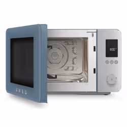 Smeg MOC02SBMEU forno a microonde Blu Microonde combinato Superficie piana 27 L 1450 W - Vista aggiuntiva 2