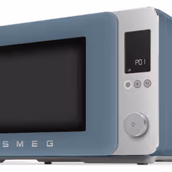 Smeg MOC02SBMEU forno a microonde Blu Microonde combinato Superficie piana 27 L 1450 W - Vista aggiuntiva 5