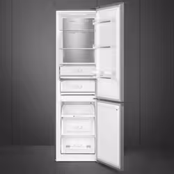Smeg MC21XDNMA Frigorifero con congelatore in basso 378 L Argento classe A No Frost - Vista aggiuntiva 2