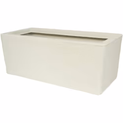 Cassetta Rigata Shabby bianco perla; Dimensioni 79 x 35 x 30 centimetri; Realizzato con materiali termoplastici di alta quali ...