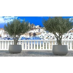 Telcom - Vaso Urbano acaya 78 per piante in Resina di grosse dimensioni - Colore: Grey