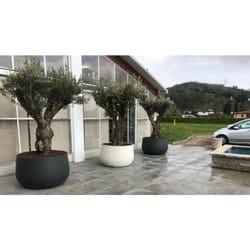 Telcom - Vaso Urbano acaya 84 in Resina per piante di grosse dimensioni Vasar by Colore: Antracite