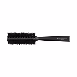 Diego dalla Palma Spazzola Legno S - Diametro 18, Adulto, Spazzola per capelli tonda, Nero, Monocromatico, Legno, Pelo di cin ...