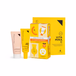 Diego dalla Palma Kit Vitamina C: Crema Detergente + Maschera Illuminante + Crema Uniformante Perfezionatrice Spf50 50ml + 1p ...