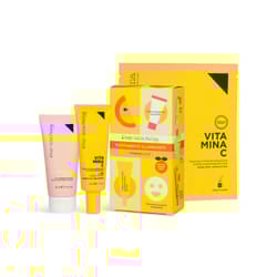 Diego dalla Palma Kit Vitamina C: Crema Detergente + Maschera Illuminante + Crema Uniformante Perfezionatrice Spf50 50ml + 1pz + 50ml