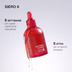 Diego dalla Palma SIERO 6 - Trattamento rinforzante per crescita capelli e per cuoio capelluto 50ml - Vista aggiuntiva 2