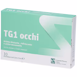 Pegaso Tg1 Occhi Collirio Anti Arrossamento 10 Monodose da 0.5ml