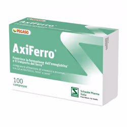 Pegaso Axiferro Integratore di Ferro 100 Compresse