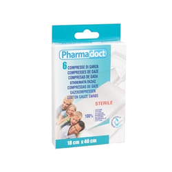 GIMA 25330 Compressione Cotone Bianco