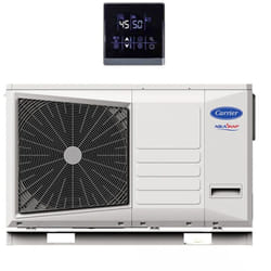 Carrier - Pompa di calore aria/acqua monofase Aquasnap con booster elettrico 8 kW