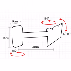 OMB Basic 2 76,2 cm (30") Nero - Vista aggiuntiva 2