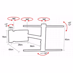 OMB Smart 3 139,7 cm (55") Nero - Vista aggiuntiva 2