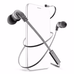 Cellularline MOSQUITO, Cablato, Musica e Chiamate, 53 g, Auricolare, Nero