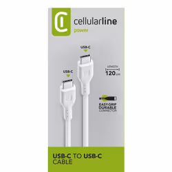 Cellularline Power Cable 120cm - USB-C to USB-C - Vista aggiuntiva 4
