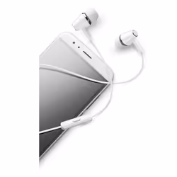 Cellularline VOICE IN-EAR Auricolari in-ear con microfono, tasto di risposta e connettore Jack 3.5mm