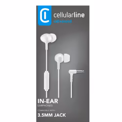 Cellularline VOICE IN-EAR Auricolari in-ear con microfono, tasto di risposta e connettore Jack 3.5mm - Vista aggiuntiva 4
