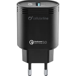 Cellularline USB Charger 18W - Huawei, Xiaomi, Wiko, Asus and other smartphone