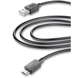 Cellularline Power Cable for Tablet 300cm - MICRO USB Cavo MICRO USB per ricarica e trasferimento dati