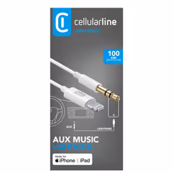Cellularline Aux Music Cable - Lightning - Vista aggiuntiva 4