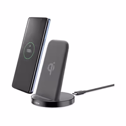Cellularline Podium Wireless Charger - Apple, Samsung and other Wireless Smartphones, Interno, dC, USB, Carica wireless, 1,6 ...