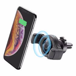 Cellularline Spin Air Roll - Wireless Smartphones Supporto smartphone da auto con carica wireless, Telefono cellulare/smartph ...