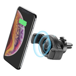 Cellularline Spin Air Roll - Wireless Smartphones Supporto smartphone da auto con carica wireless