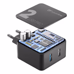 Cellularline Multipower 2 FAST - iPhone, Samsung, Huawei, Xiaomi and other Smartphones and Tablets