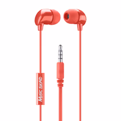 Music Sound Color In-Ear Jack 3.5 Auricolari In-ear: sono ergonomici e dotati di isolamento passivo del rumore, assicurano ba ...