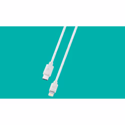PLOOS - CABLE 100cm - USB-C to Lightning, 1 m, Lightning, USB C, Maschio, Maschio, Bianco