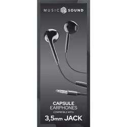 Music Sound Color Capsule Jack 3.5
