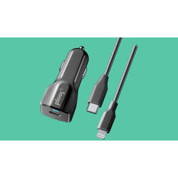 PLOOS - USB-C CAR KIT ADAPTER 18W - USB-C to Lightning