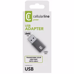 Cellularline Adattatore da USB a USB-C - Vista aggiuntiva 4