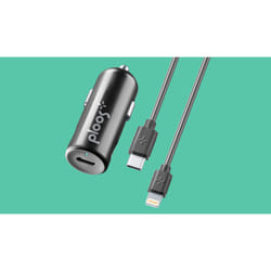 PLOOS - USB-C CAR KIT ADAPTER 25W - USB-C to Lightning