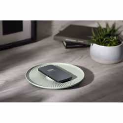 Cellularline Lotus - Wireless Charger di design firmato Matteo Ragni Base di ricarica senza fili e oggetto di arredo dal design etereo - Vista aggiuntiva 4