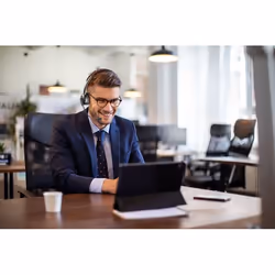 Cellularline HOME & OFFICE - REACT Cuffia mono Bluetooth con supporto di ricarica. - Vista aggiuntiva 8