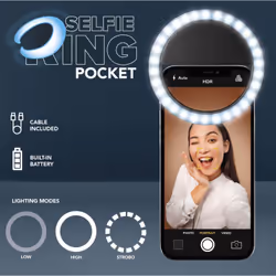Tech Pop Selfie Ring Pocket - Universale
