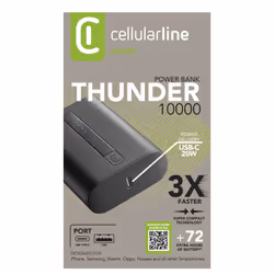 Cellularline Power Bank THUNDER 10000 - Vista aggiuntiva 7