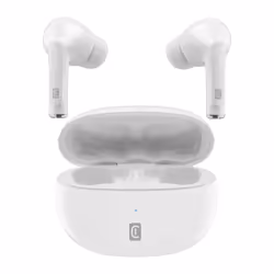 Cellularline FLICK, True Wireless Stereo (TWS), Musica e Chiamate, Auricolare, Bianco
